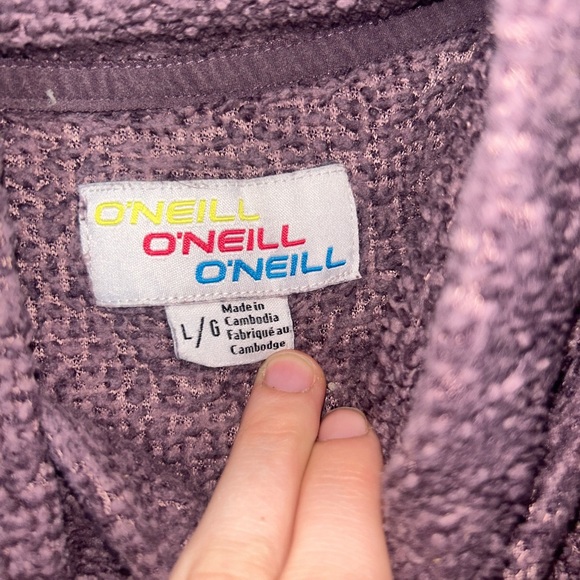 Purple fleece turtleneck - Picture 2 of 6